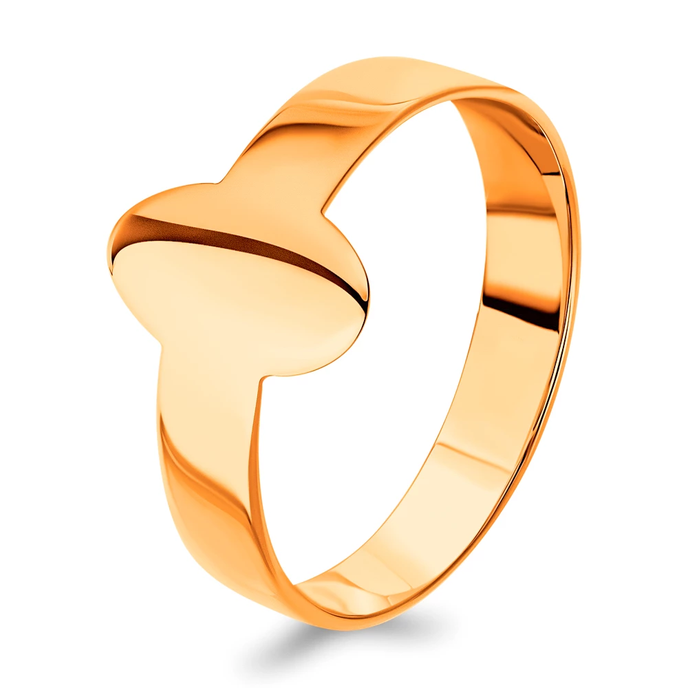 Кольцо из красного золота 375 пробы