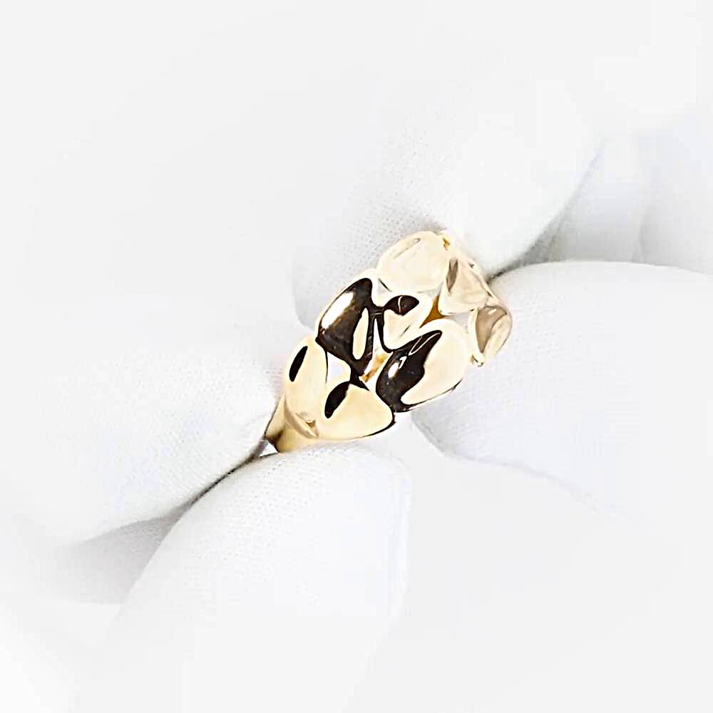 Кольцо из красного золота 585 пробы 1