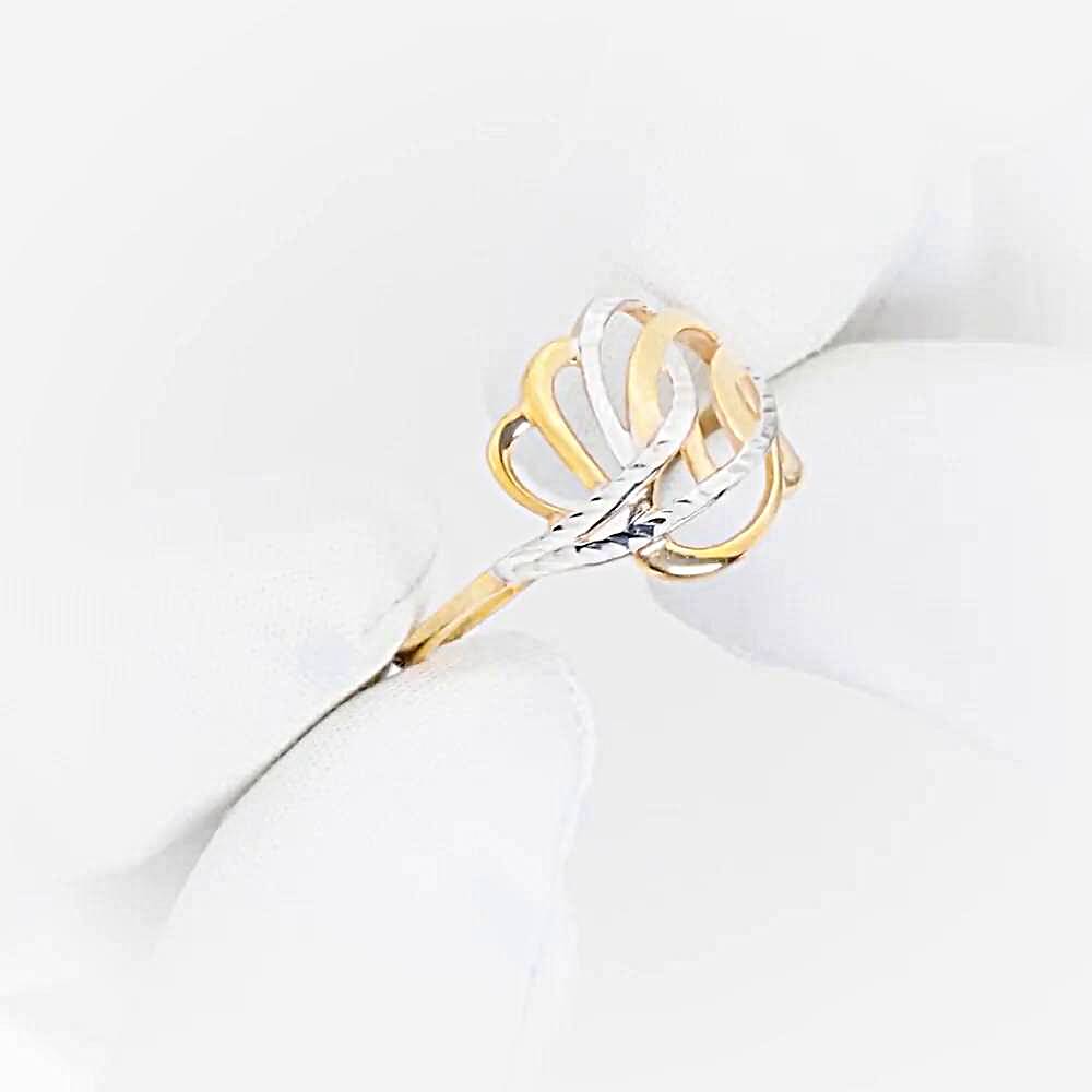 Кольцо из красного золота 375 пробы 1