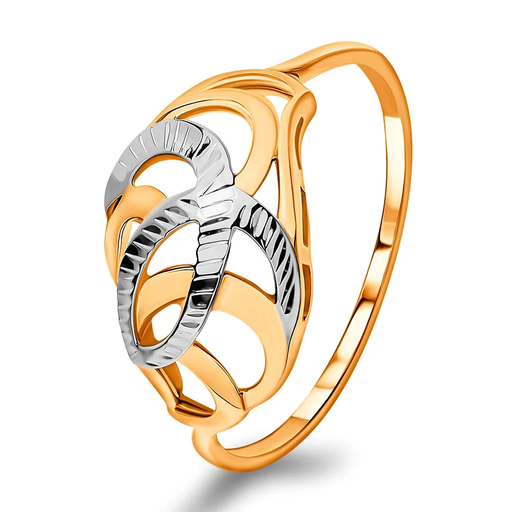 Кольцо из красного золота 375 пробы