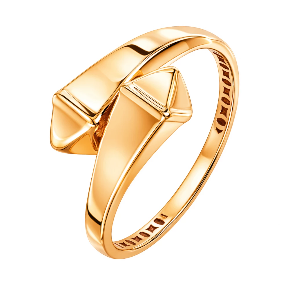 Кольцо из красного золота 585 пробы