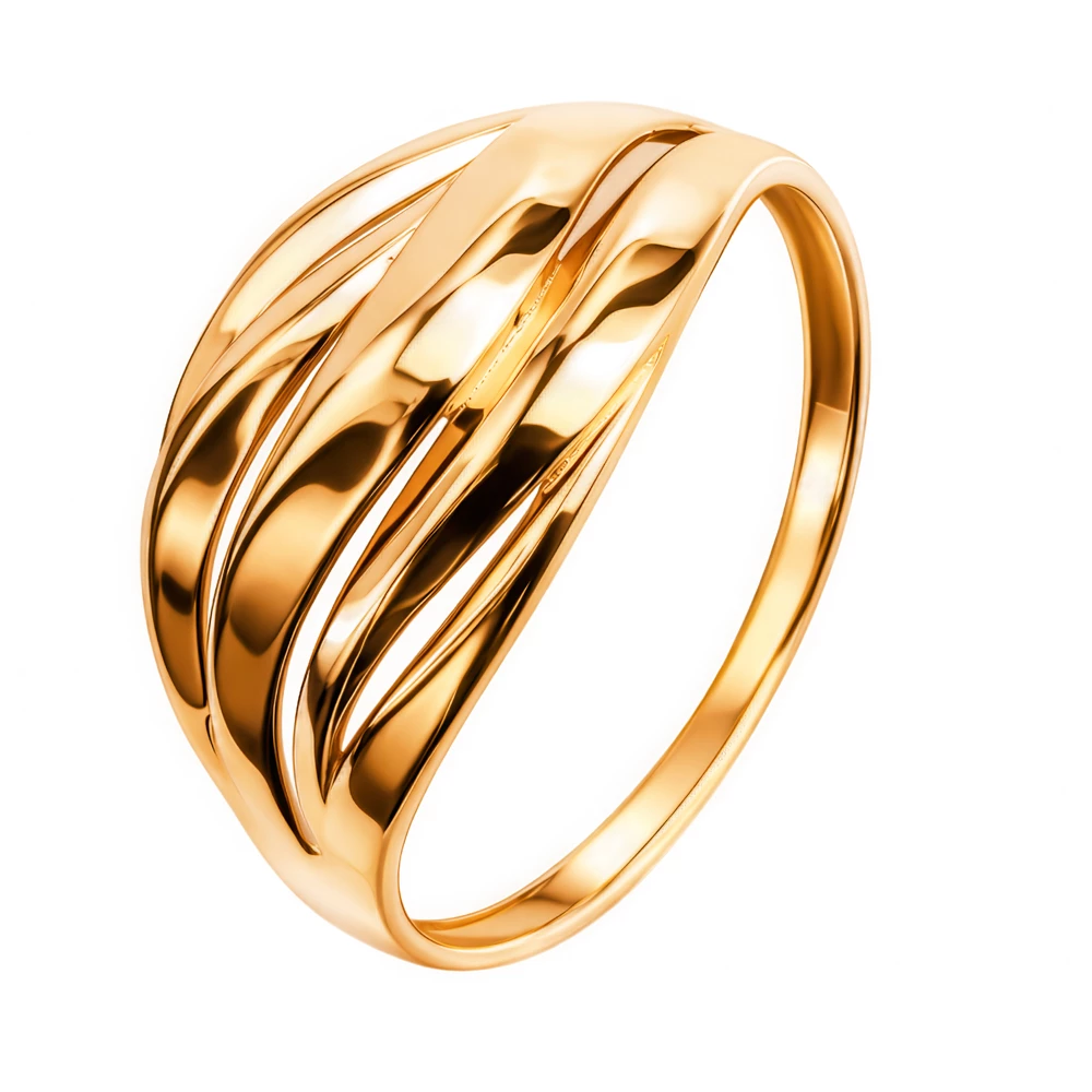 Кольцо из красного золота 585 пробы