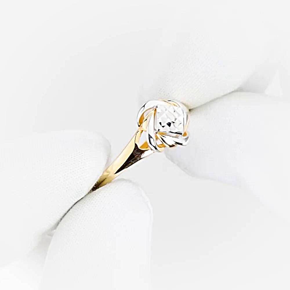 Кольцо из красного золота 375 пробы 1