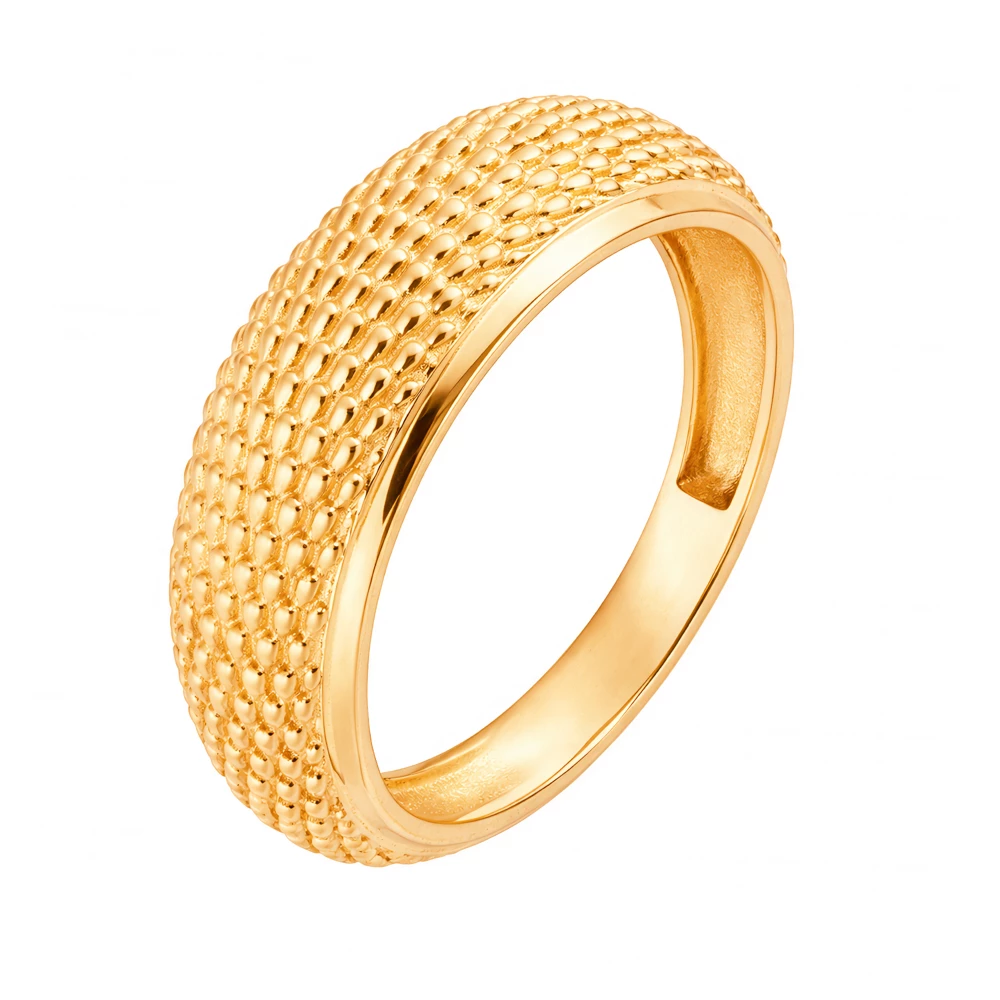 Кольцо из красного золота 585 пробы