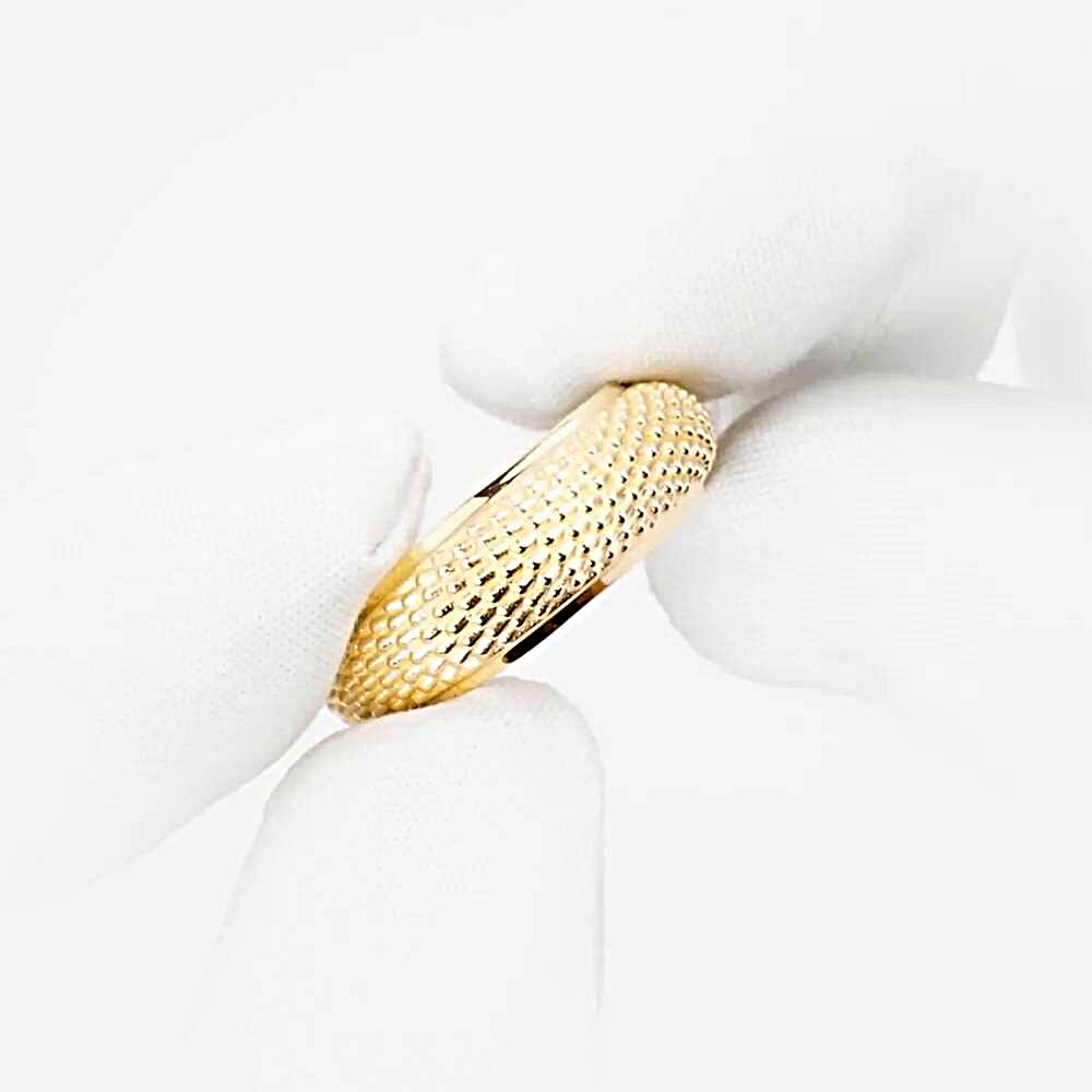 Кольцо из красного золота 585 пробы