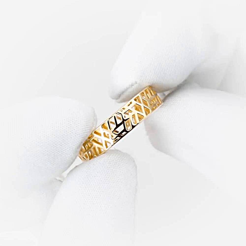 Кольцо из красного золота 585 пробы