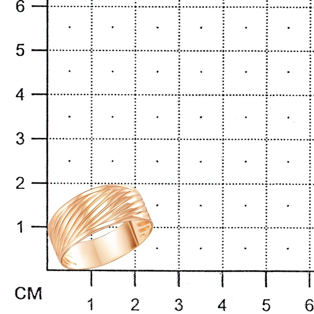 Кольцо из красного золота 375 пробы Кольцо из красного золота 375 пробы