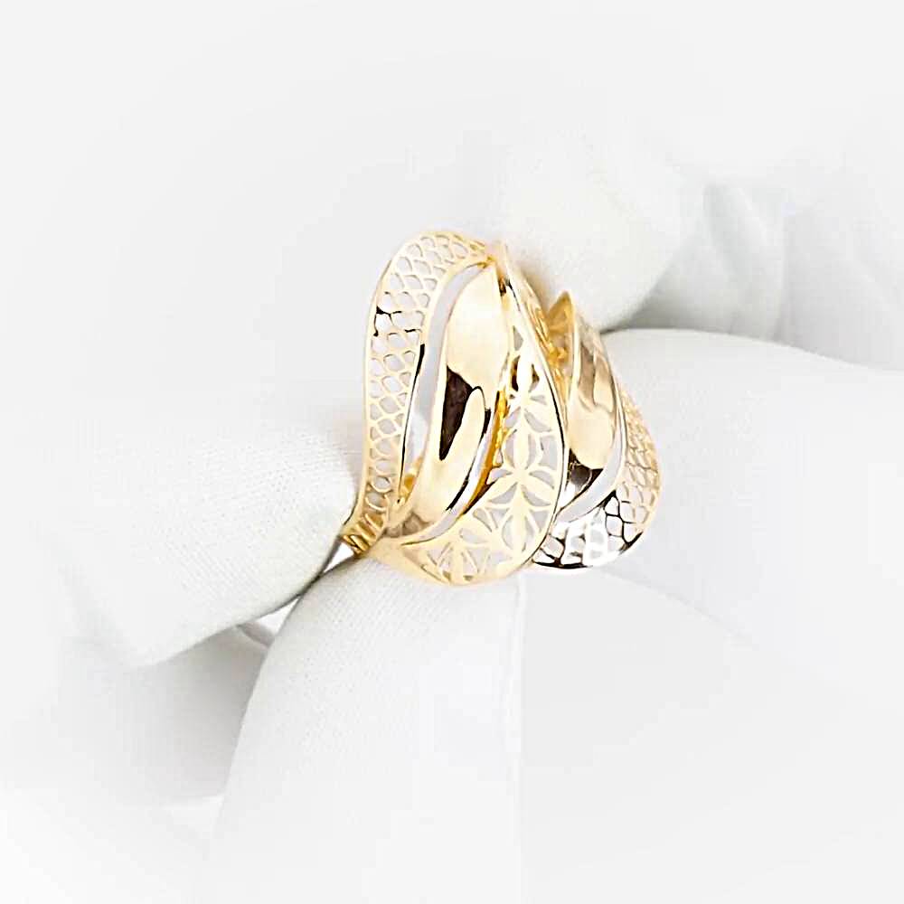 Кольцо из красного золота 585 пробы