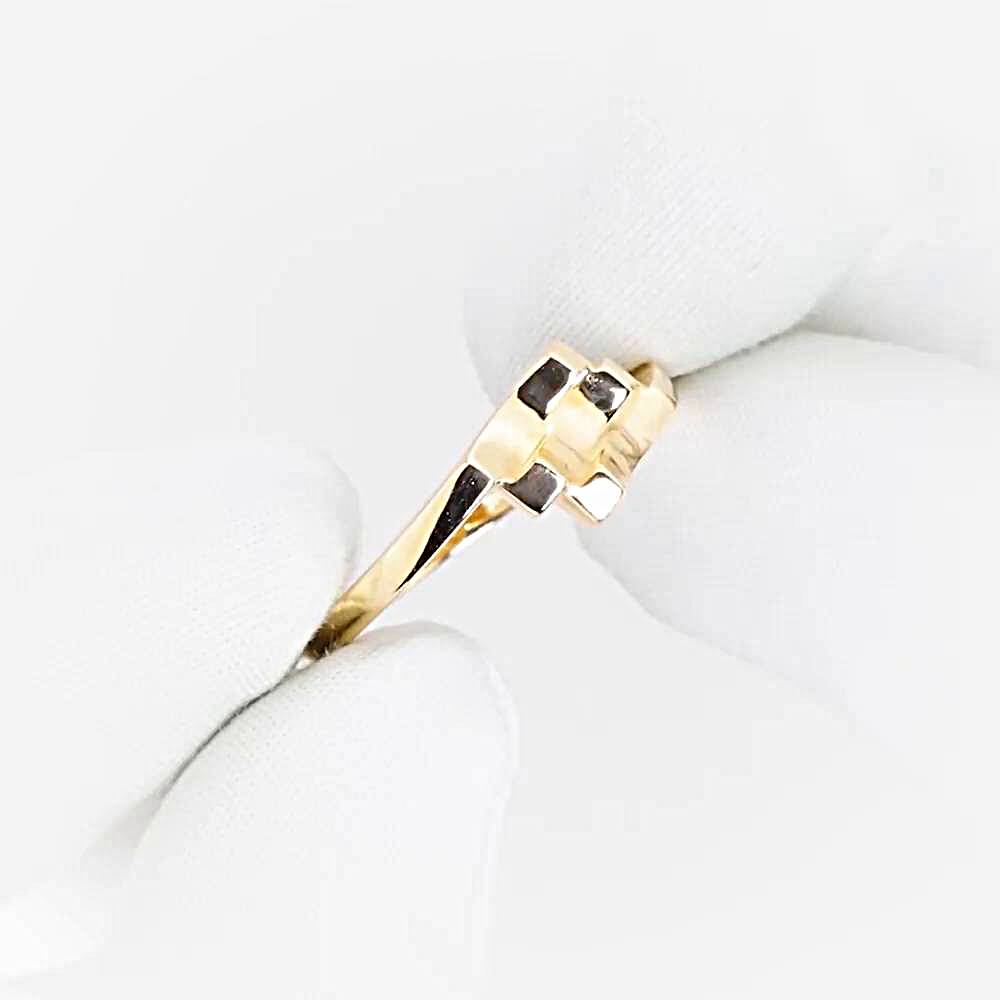 Кольцо из красного золота 375 пробы