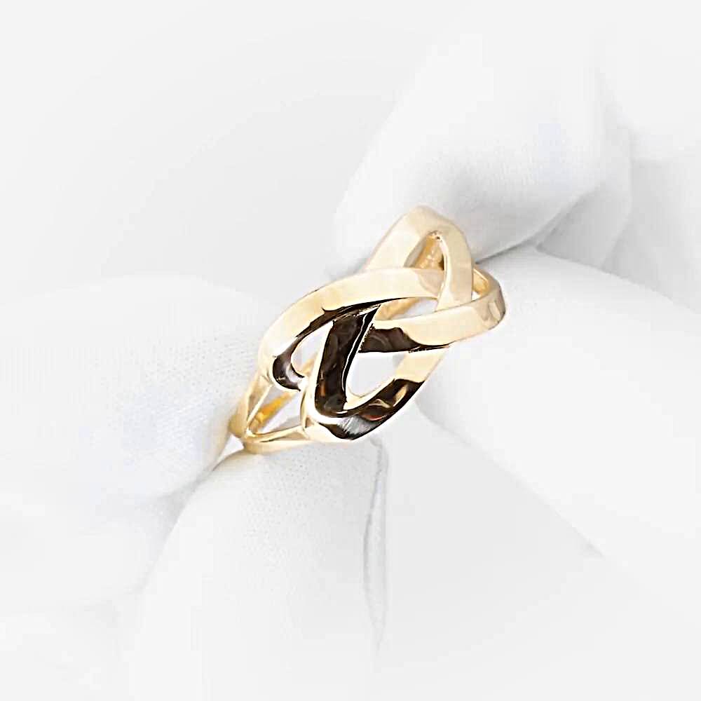 Кольцо из красного золота 375 пробы