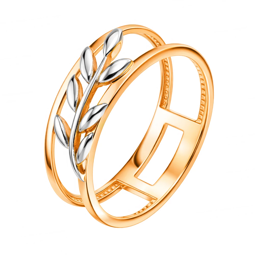 Кольцо из красного золота 585 пробы