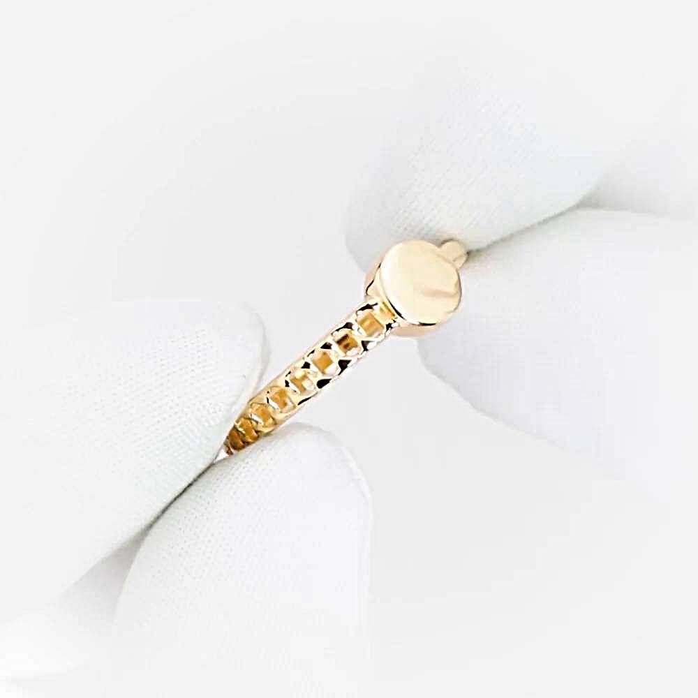 Кольцо из красного золота 585 пробы