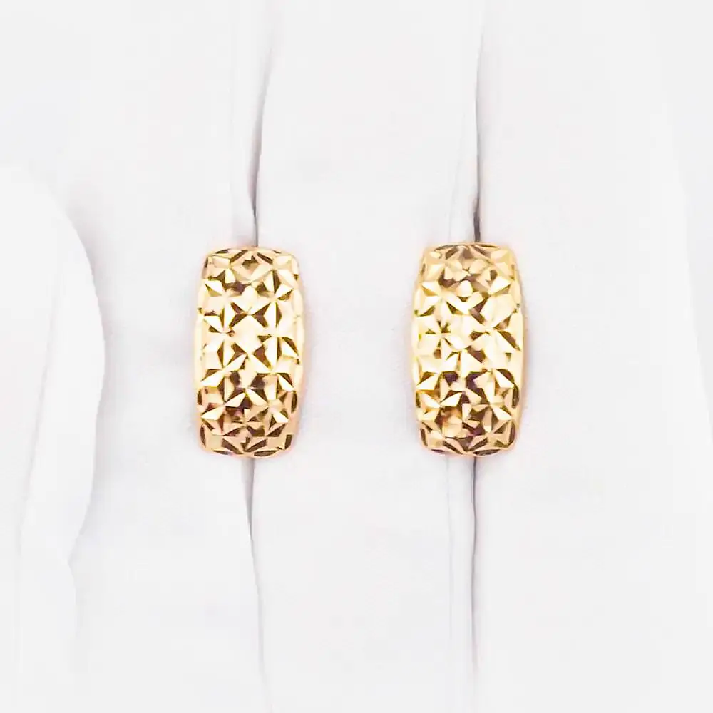 Серьги из красного золота 585 пробы 2