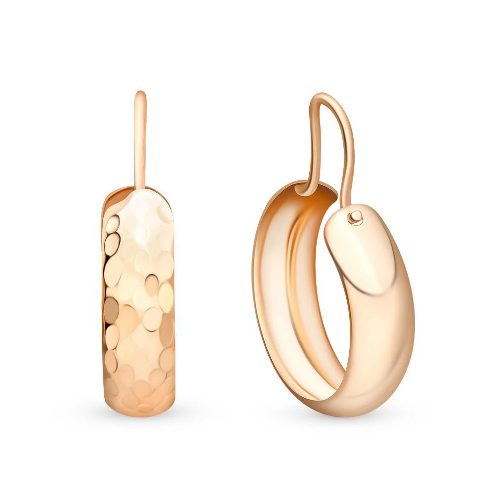 Серьги из красного золота 585 пробы Серьги из красного золота 585 пробы