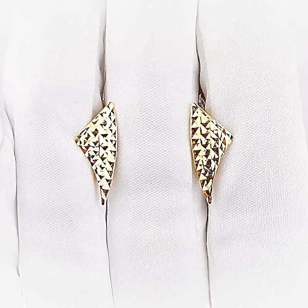 Серьги из красного золота 375 пробы 2