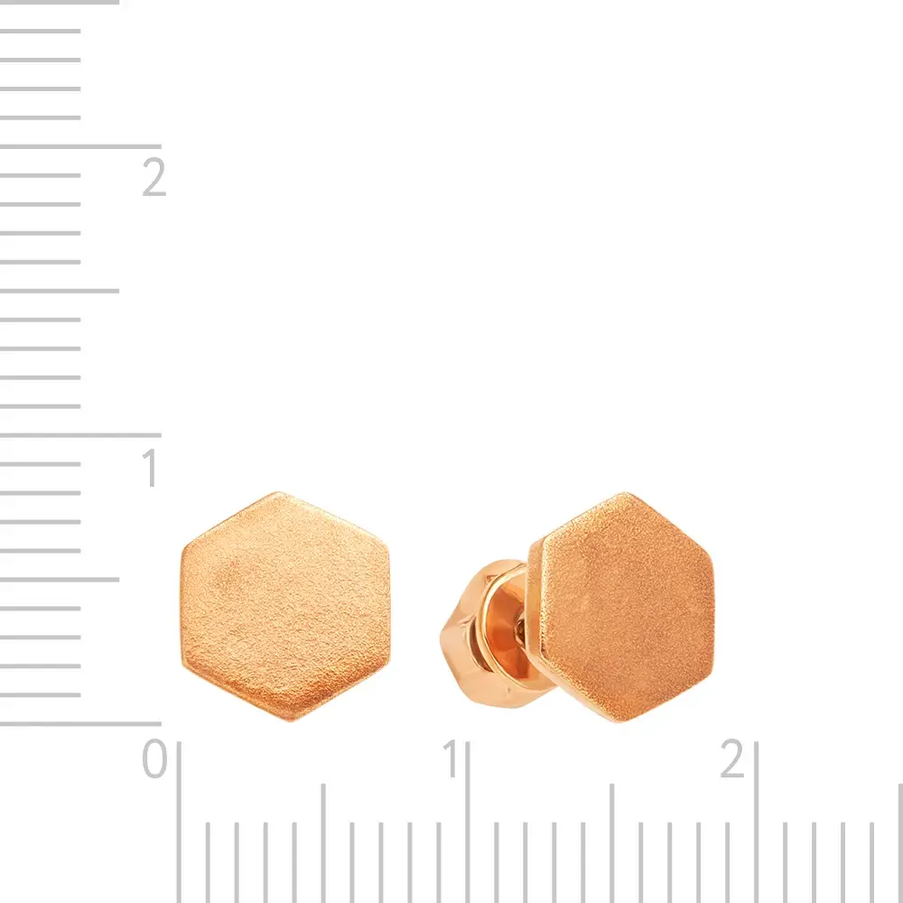 Серьги из красного золота 375 пробы 3