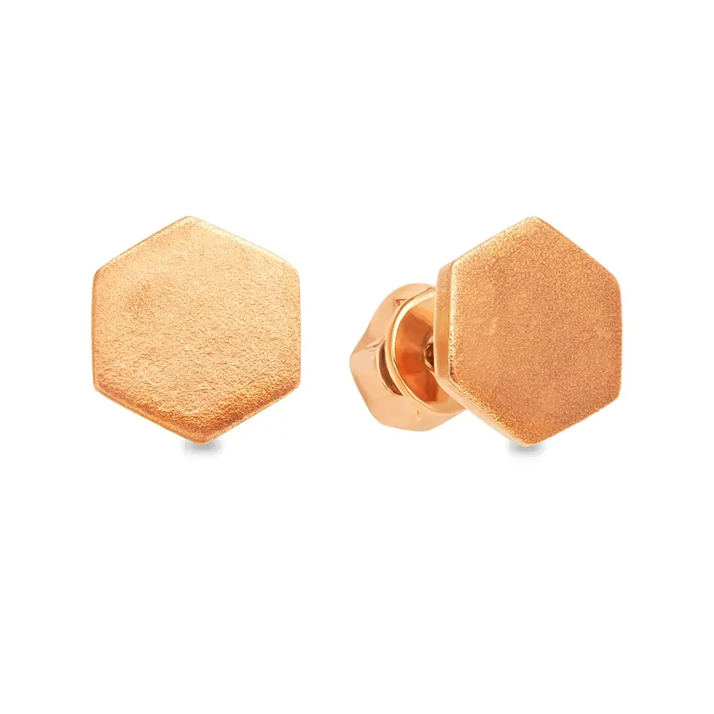 Серьги из красного золота 375 пробы 1