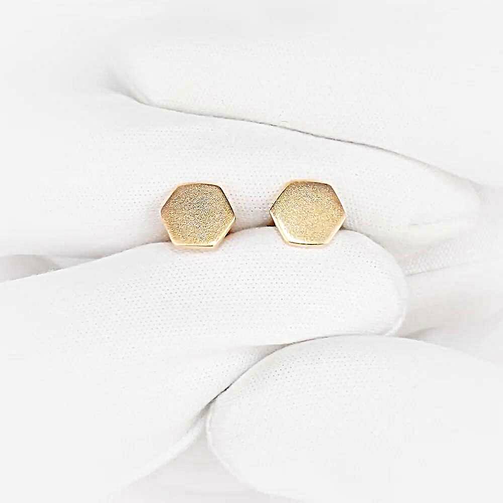 Серьги из красного золота 375 пробы 1