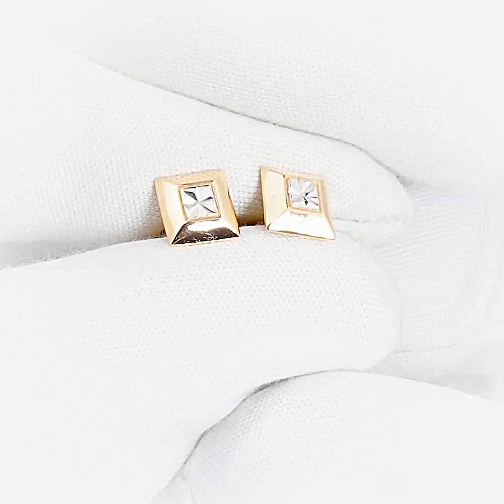 Серьги из красного золота 375 пробы 1
