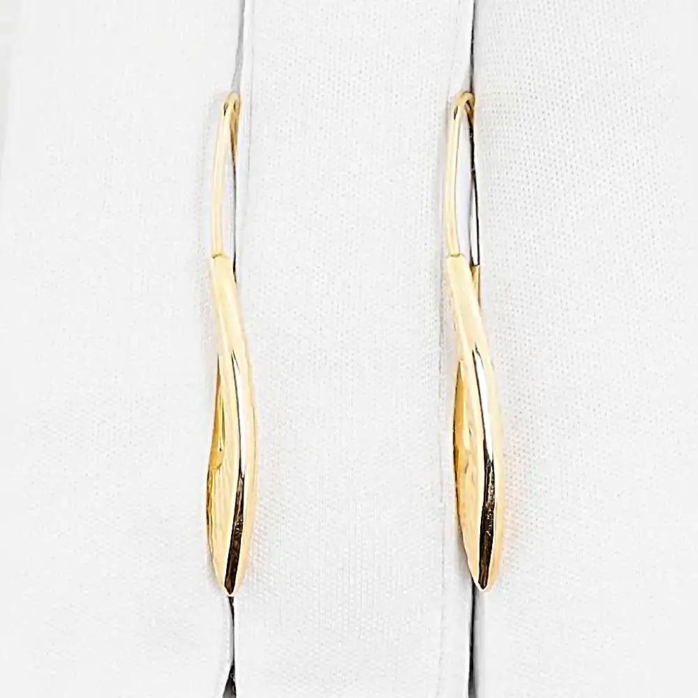Серьги из красного золота 585 пробы 2