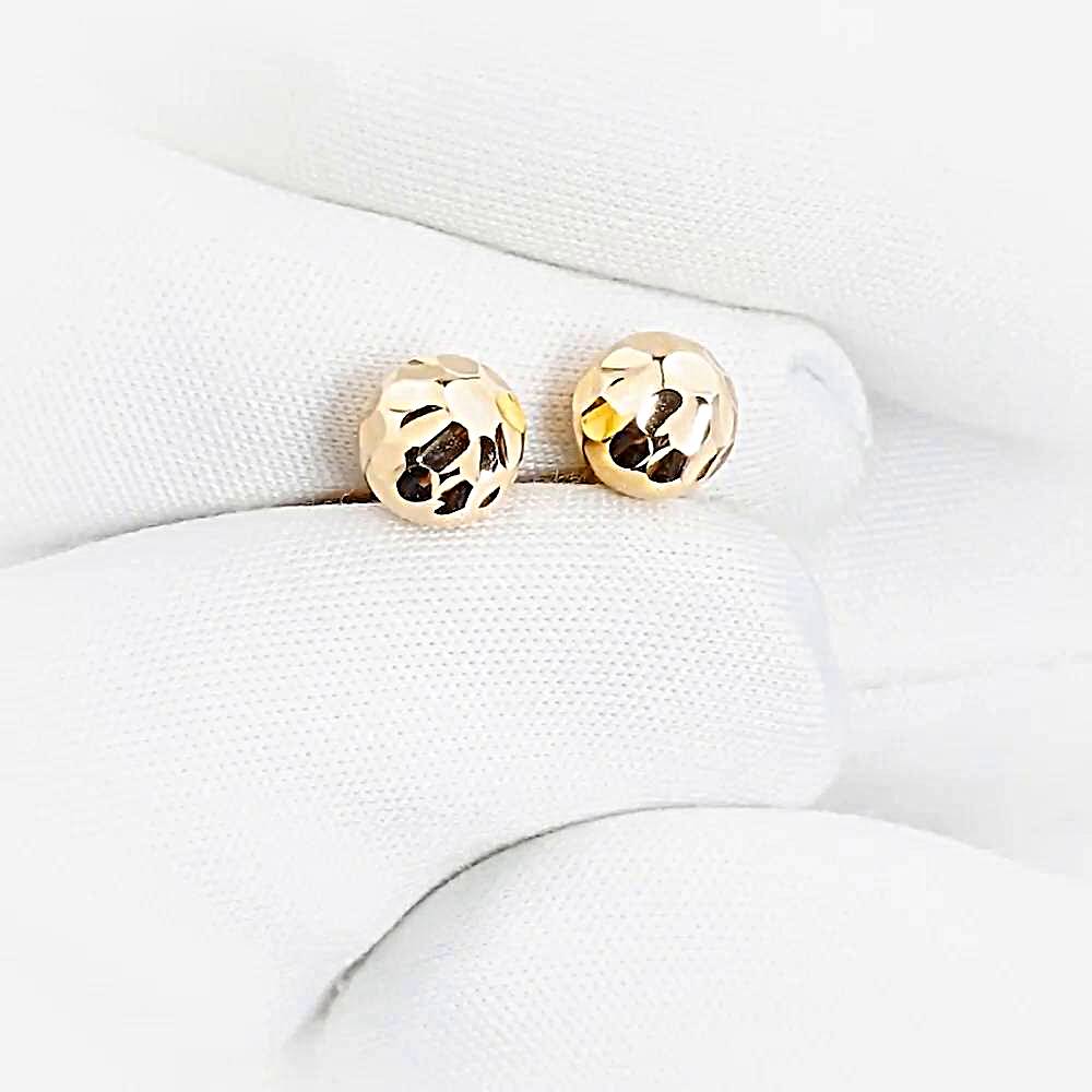 Серьги из красного золота 585 пробы 1