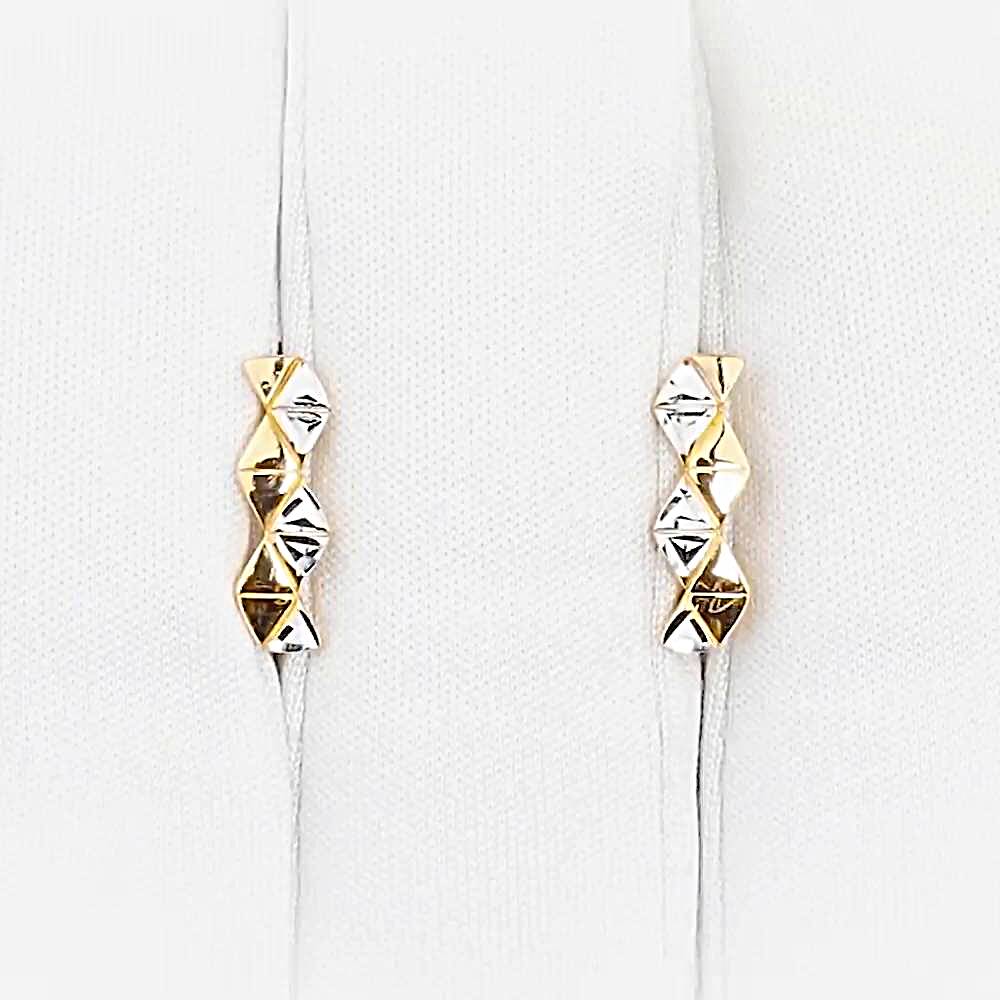 Серьги из красного золота 585 пробы 1