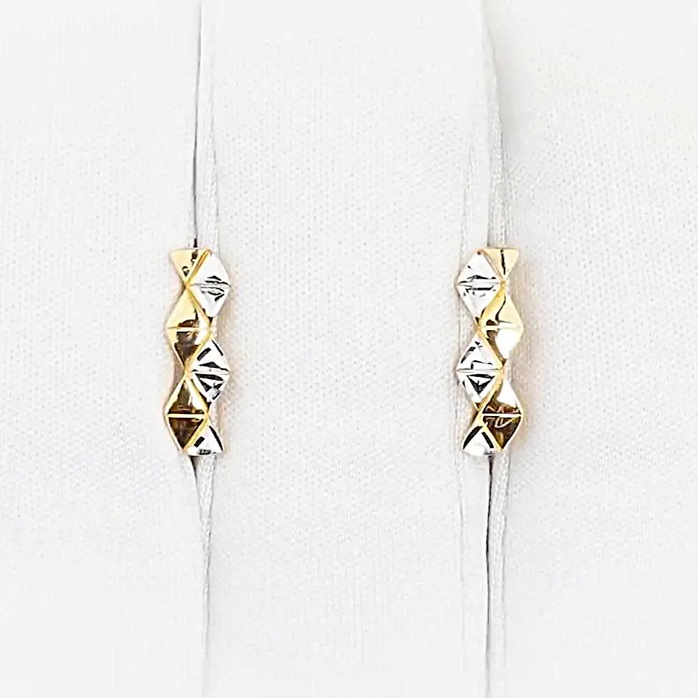 Серьги из красного золота 585 пробы 2