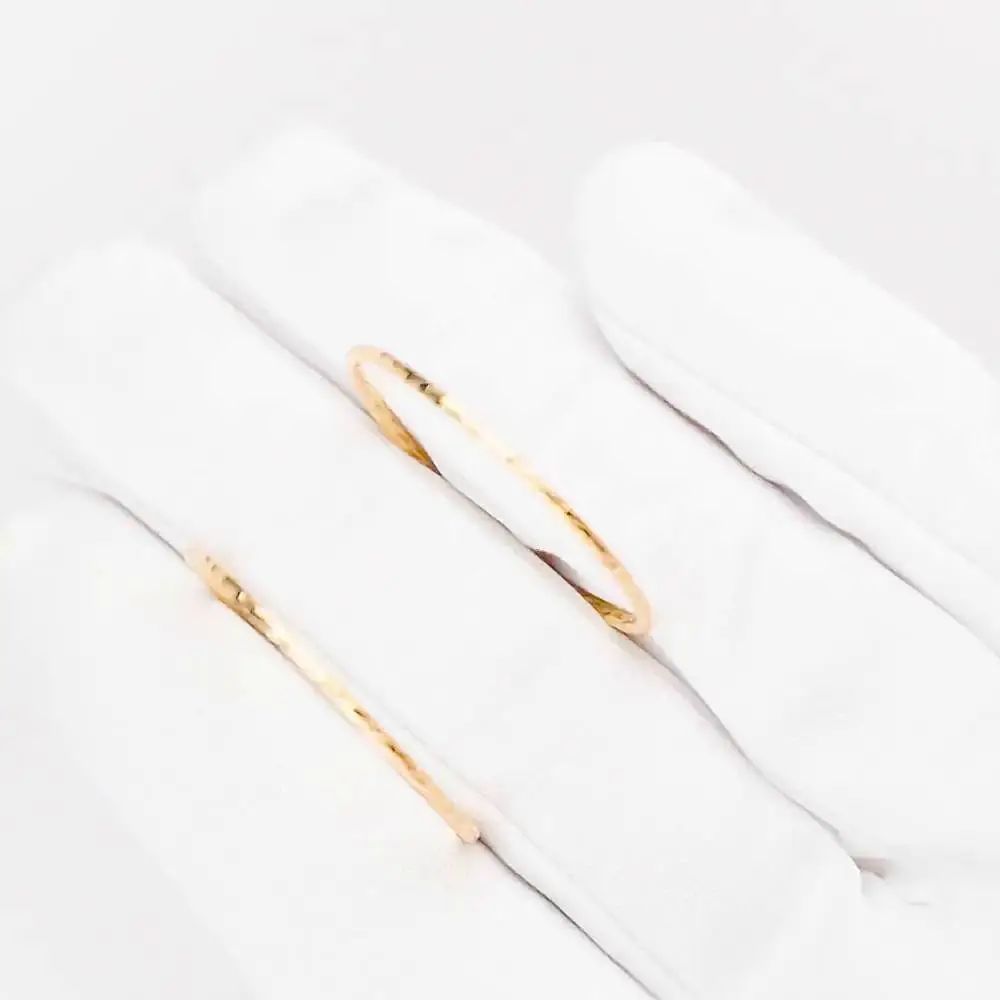 Серьги конго из красного золота 375 пробы 2