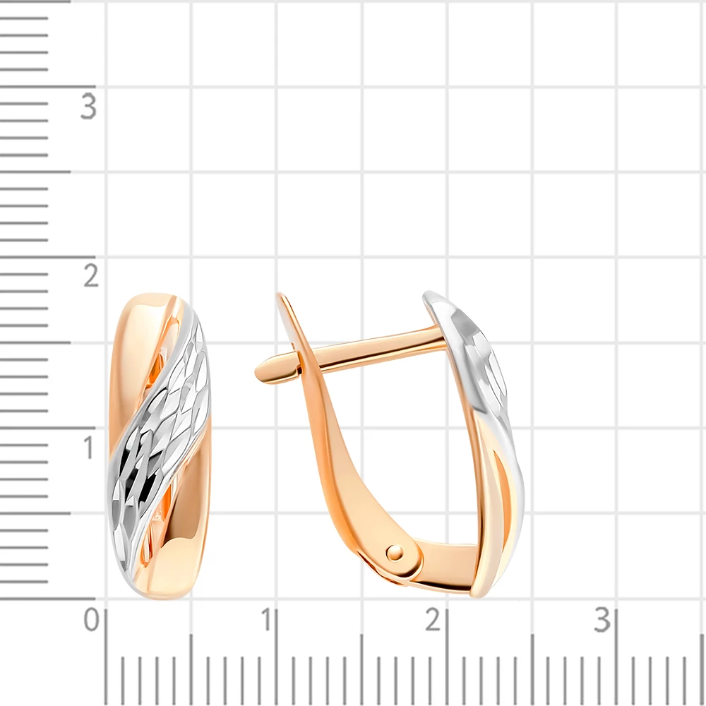 Серьги из красного золота 375 пробы 2