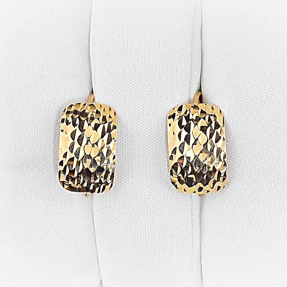 Серьги из красного золота 375 пробы 1