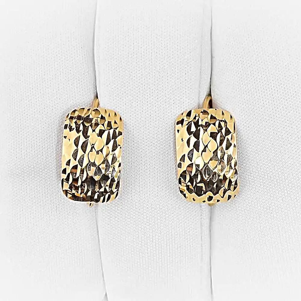 Серьги из красного золота 375 пробы 2