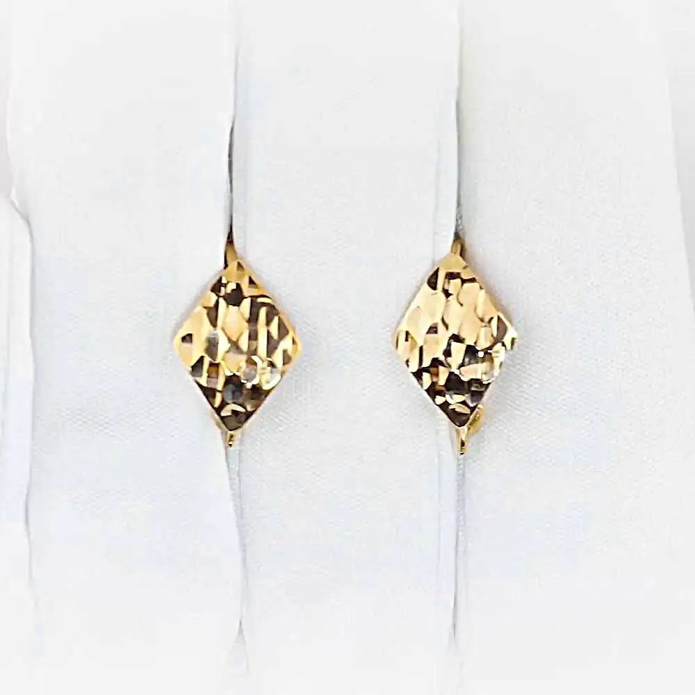 Серьги из красного золота 375 пробы 2
