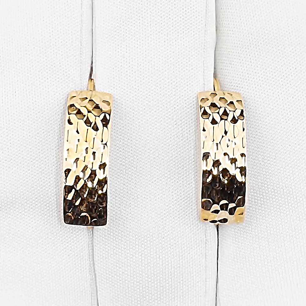 Серьги из красного золота 375 пробы 1