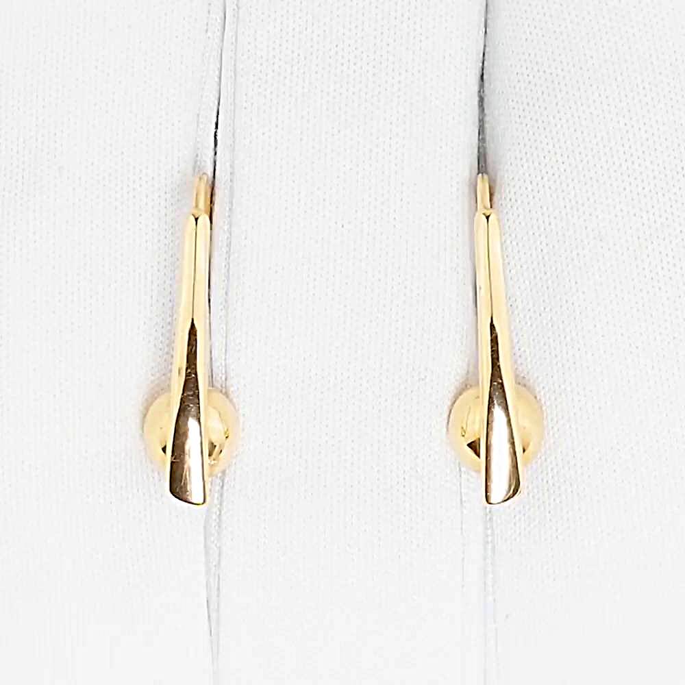 Серьги из красного золота 585 пробы 1