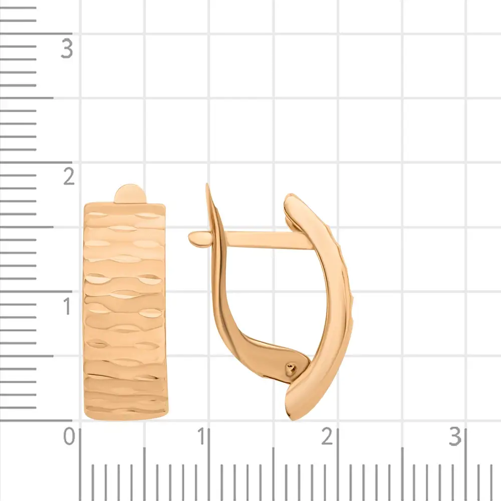 Серьги из красного золота 375 пробы 3