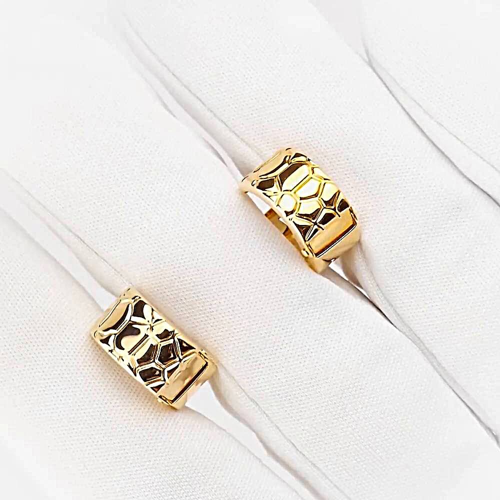 Серьги из красного золота 375 пробы 1