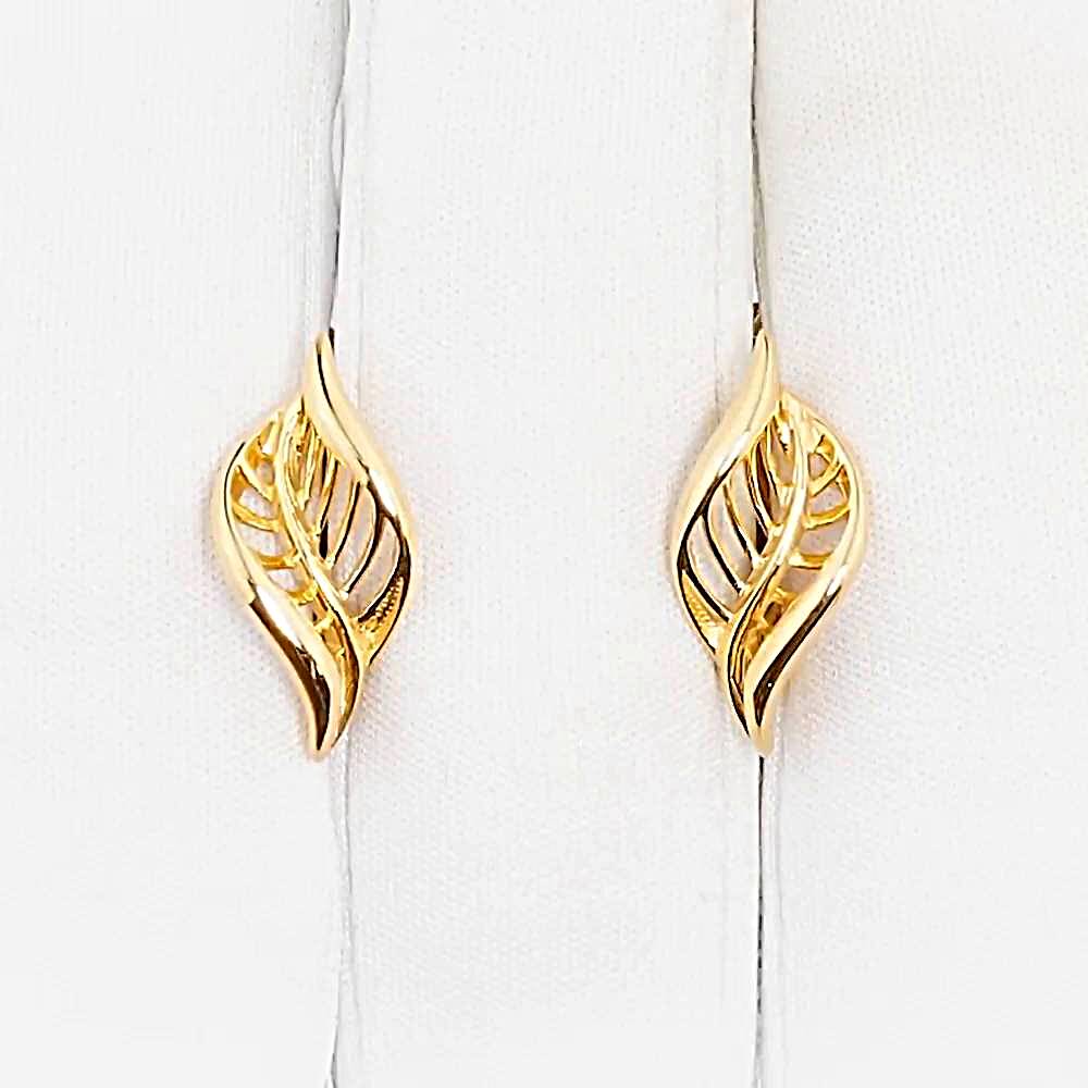 Серьги из красного золота 375 пробы 1