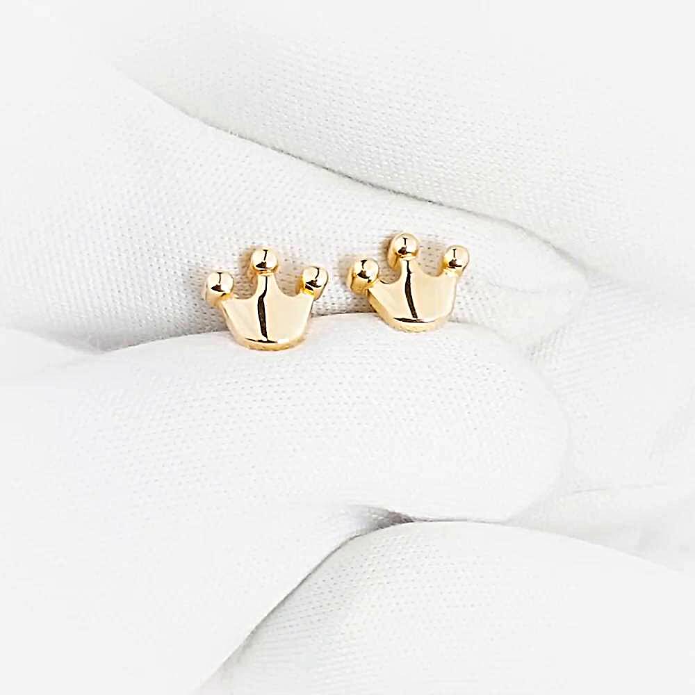 Серьги из красного золота 375 пробы 1