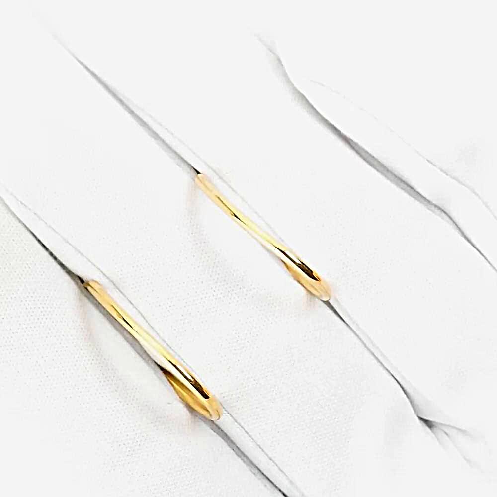 Серьги из красного золота 585 пробы 1