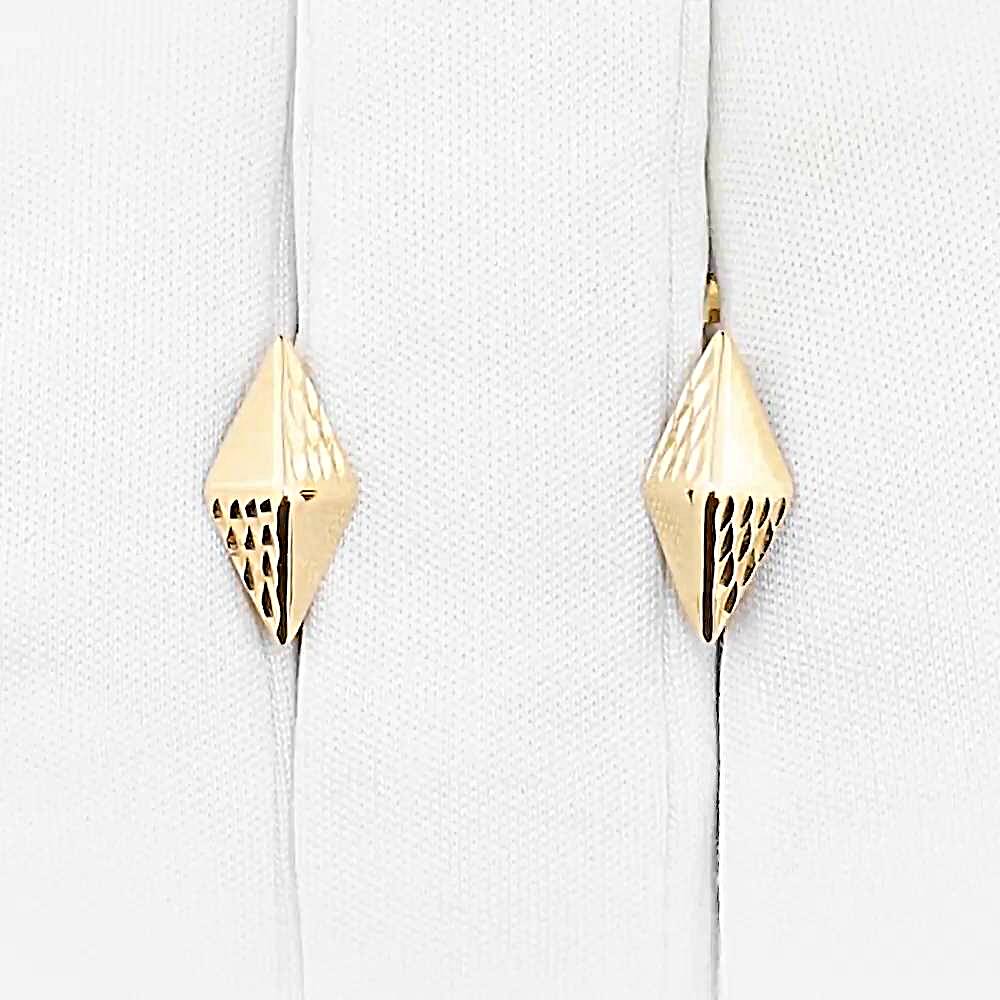 Серьги из красного золота 375 пробы 1