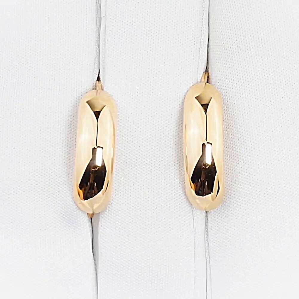 Серьги из красного золота 375 пробы 1