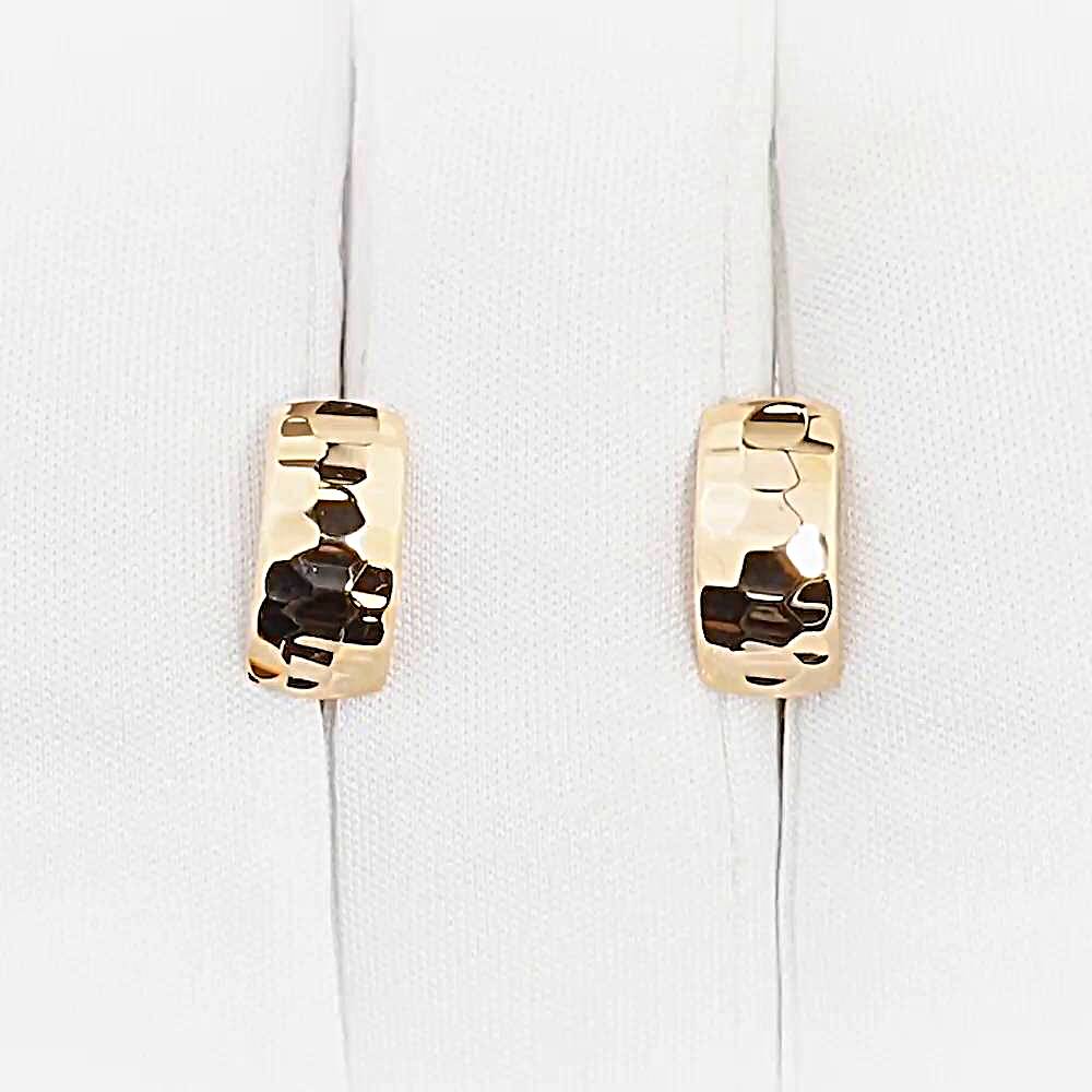 Серьги из красного золота 375 пробы 1