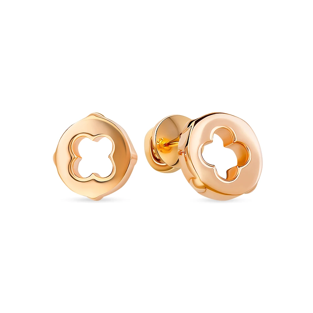 Серьги из красного золота 375 пробы 1