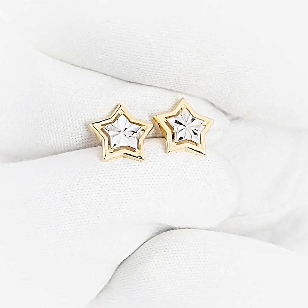 Серьги из красного золота 375 пробы 2