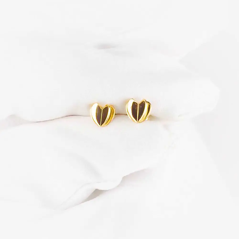 Серьги из красного золота 375 пробы 2