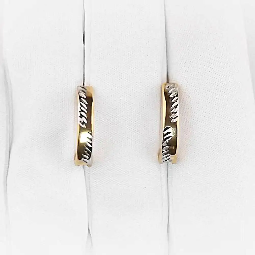 Серьги из красного золота 375 пробы 2