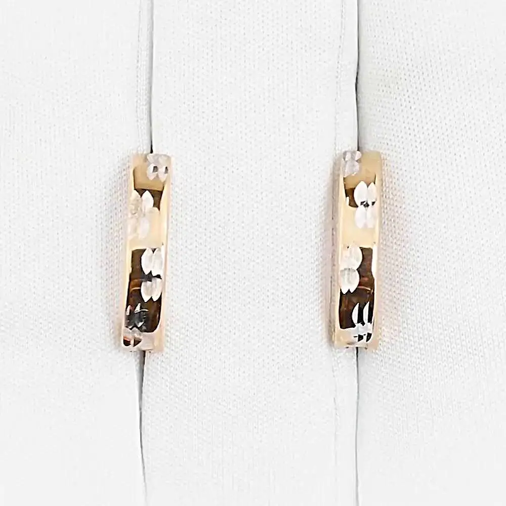 Серьги из красного золота 375 пробы 1