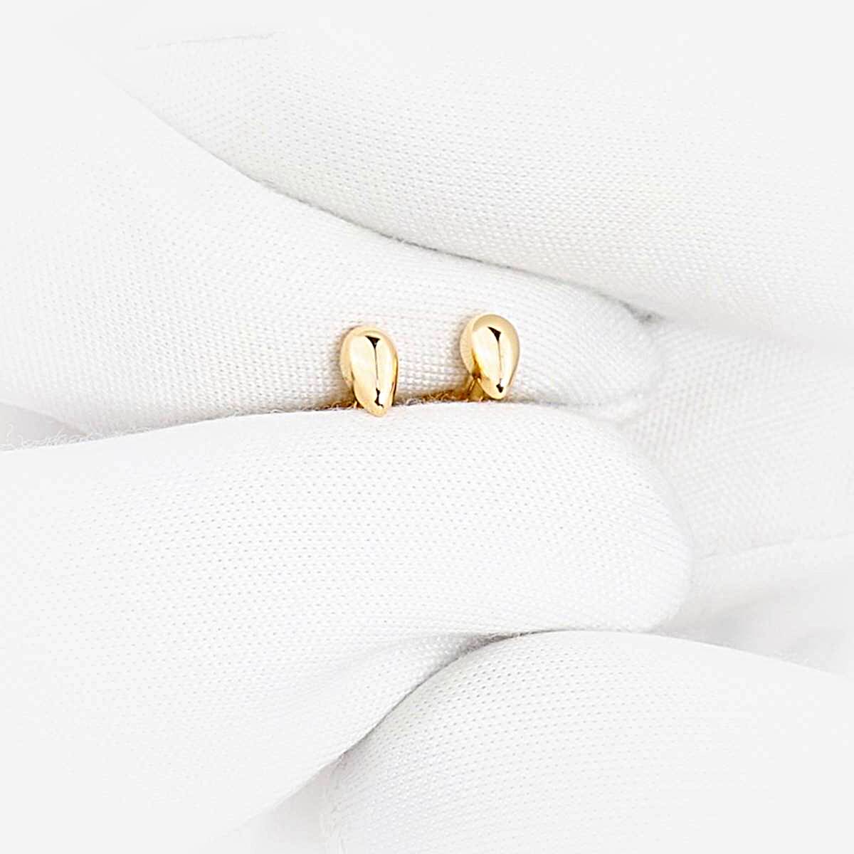Серьги из красного золота 585 пробы 1