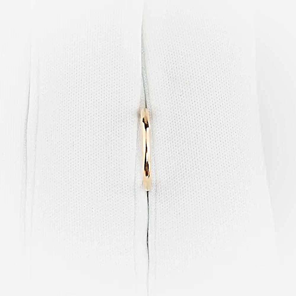 Серьга из красного золота 585 пробы 1