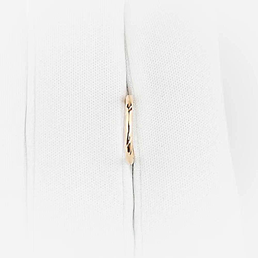 Серьга из красного золота 585 пробы